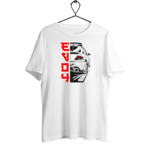 JDM Drift Spor Araba %100 Pamuk Tişört – Regular Kesim, Dayanıklı Canlı Baskı